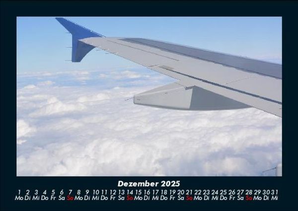 Produktbild: Flugzeuge 2025 Fotokalender DIN A5