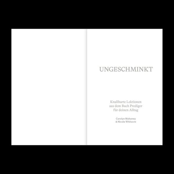 Produktbild: Ungeschminkt