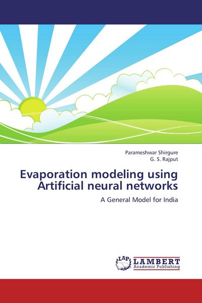 Produktbild: Evaporation modeling using Artificial neural networks