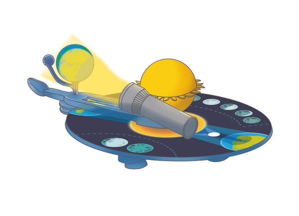 Produktbild: Experimentierset Galileo Sonnensystem - Erde, Mond und Sonne