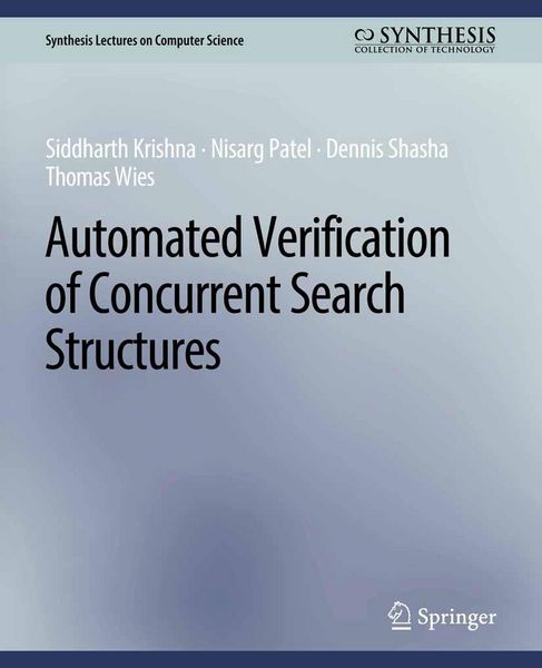 Produktbild: Automated Verification of Concurrent Search Structures