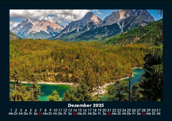 Produktbild: Die Seen der Erde 2025 Fotokalender DIN A5