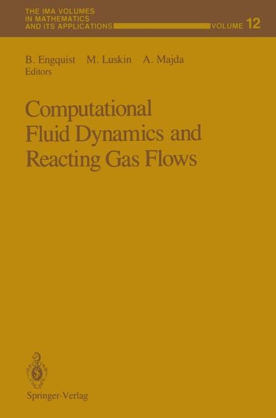 Produktbild: Computational Fluid Dynamics and Reacting Gas Flows