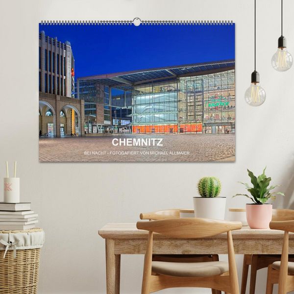 Produktbild: Chemnitz - fotografiert von Michael Allmaier (Wandkalender 2026 DIN A2 quer), CALVENDO Monatskalender