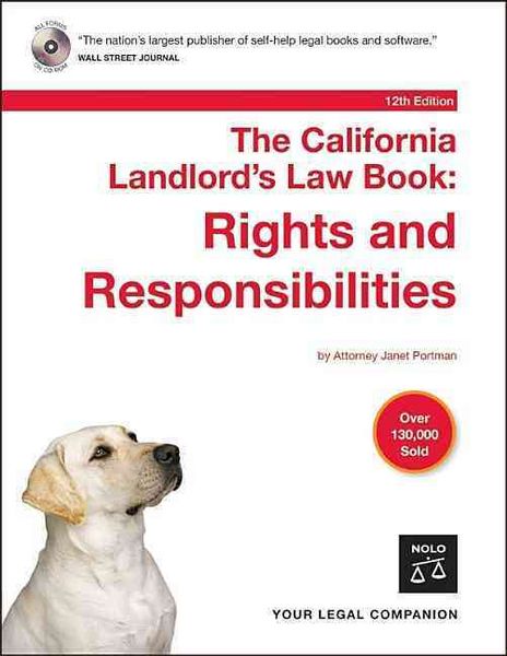 Produktbild: The California Landlord's Lawbook: Rights & Responsibilities "With CD"