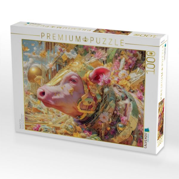 Produktbild: CALVENDO Puzzle Paradies f&uuml;r Tiere | 1000 Teile Lege-Gr&ouml;&szlig;e 64x48cm Foto-Puzzle f&uuml;r gl&uuml;ckliche Stunden