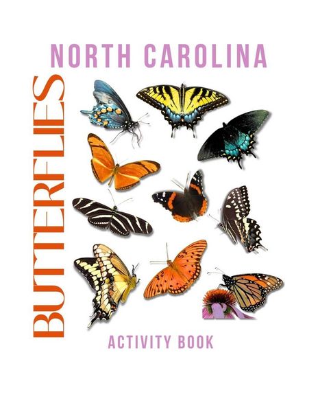 Produktbild: Butterflies of North Carolina Activity Book