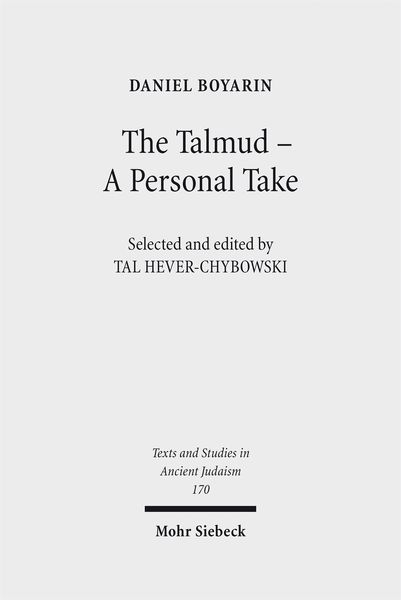 Produktbild: The Talmud - A Personal Take