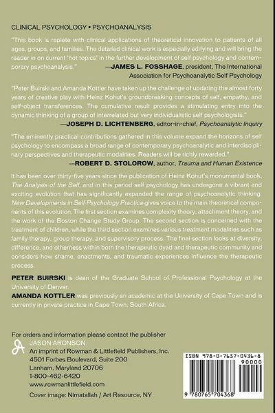 Produktbild: New Developments in Self Psychology Practice
