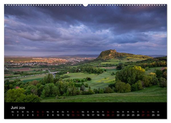 Produktbild: Der Hegau - Wanderparadies am westlichen Bodensee (Wandkalender 2026 DIN A2 quer), CALVENDO Monatskalender