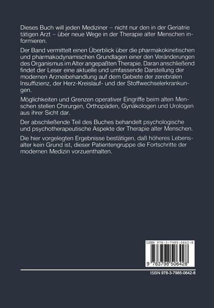 Produktbild: Therapie im Alter