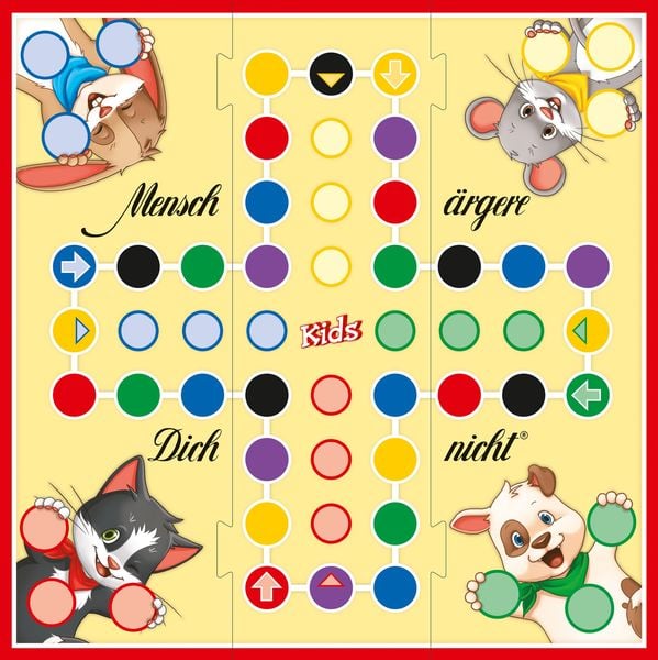 Schmidt Spiele - Mensch ärgere Dich nicht Kids