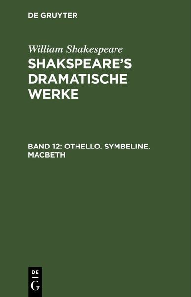 Produktbild: Othello. Symbeline. Macbeth