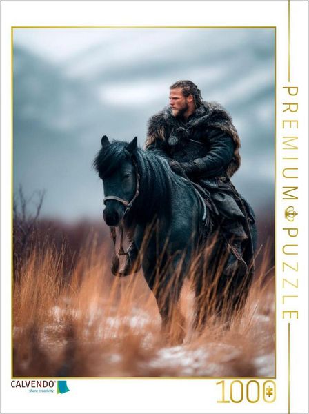 CALVENDO Puzzle Reiter des Nordens | 1000 Teile Lege-Größe 64x48cm Foto-Puzzle für glückliche Stunden