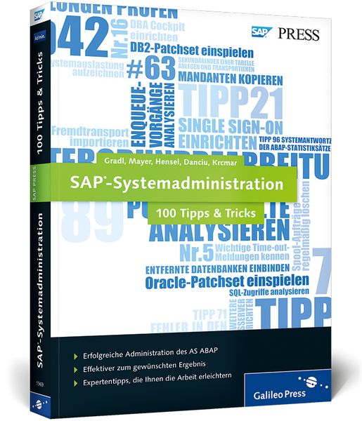Produktbild: SAP-Systemadministration &minus; 100 Tipps & Tricks
