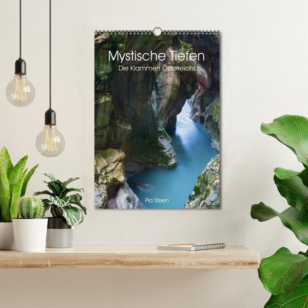 Produktbild: Mystische Tiefen - Die Klammen &Ouml;sterreichs (Wandkalender 2026 DIN A3 hoch), CALVENDO Monatskalender