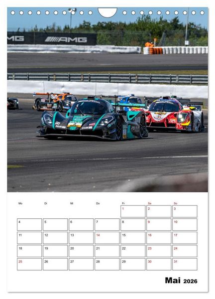 Produktbild: PROTOTYPE RACING am N&uuml;rburgring (Wandkalender 2026 DIN A4 hoch), CALVENDO Monatskalender