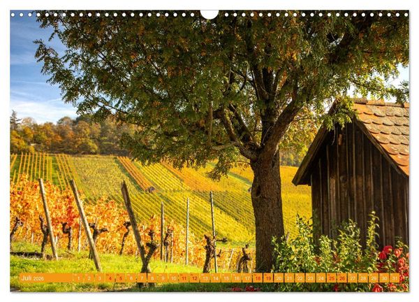 Produktbild: Indian Summer in Baden-W&uuml;rttemberg (Wandkalender 2026 DIN A3 quer), CALVENDO Monatskalender