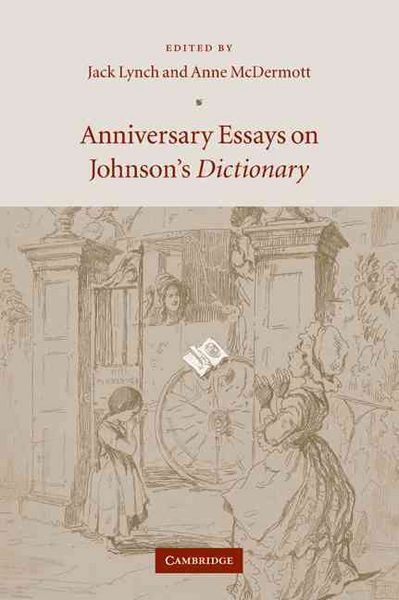 Produktbild: Anniversary Essays on Johnson's Dictionary