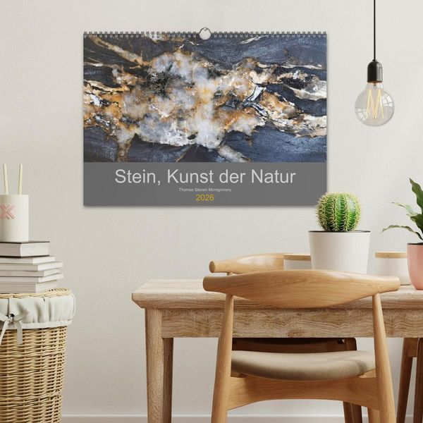 Produktbild: Stein, Kunst der Natur (Wandkalender 2026 DIN A3 quer), CALVENDO Monatskalender