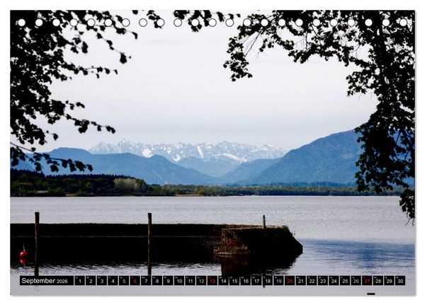 Produktbild: Am sch&ouml;nen Chiemsee (Tischkalender 2026 DIN A5 quer), CALVENDO Monatskalender