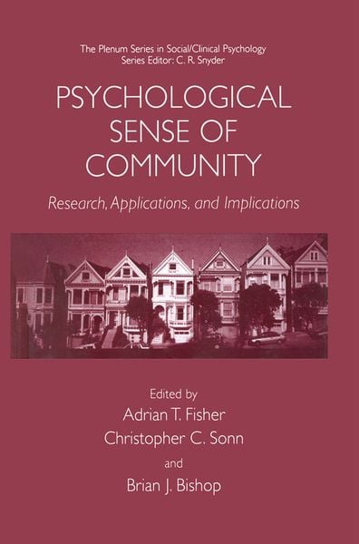 Produktbild: Psychological Sense of Community