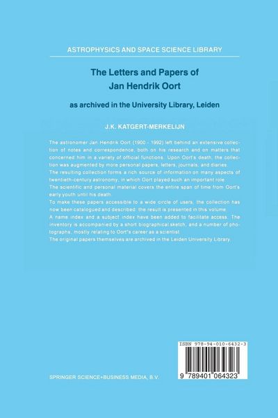 Produktbild: The Letters and Papers of Jan Hendrik Oort