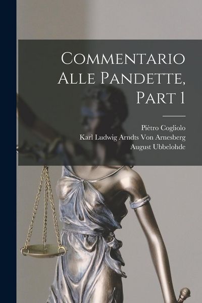 Produktbild: Commentario Alle Pandette, Part 1