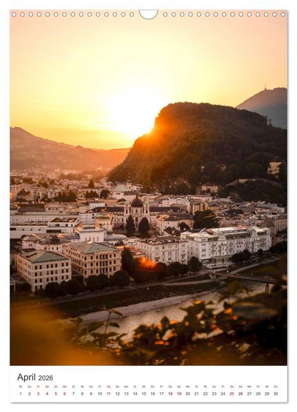 Produktbild: Hinrei&szlig;endes Salzburg (Wandkalender 2026 DIN A3 hoch), CALVENDO Monatskalender