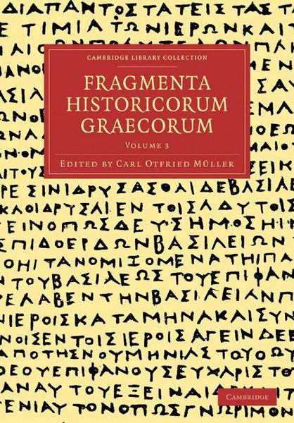 Produktbild: Fragmenta Historicorum Graecorum - Volume 3