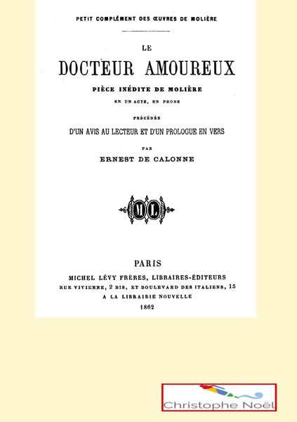 Produktbild: Le docteur amoureux