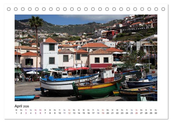Produktbild: Madeira (Tischkalender 2026 DIN A5 quer), CALVENDO Monatskalender