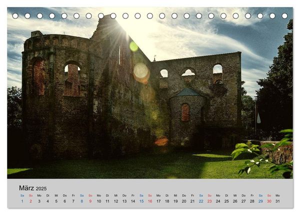 Bad Hersfeld Inside (Tischkalender 2025 DIN A5 quer), CALVENDO Monatskalender