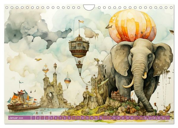 Produktbild: Ein Besuch in fernen Universen (Wandkalender 2026 DIN A4 quer), CALVENDO Monatskalender