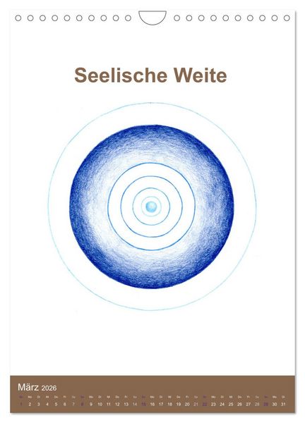 Produktbild: Delfinheilsymbole (Wandkalender 2026 DIN A4 hoch), CALVENDO Monatskalender