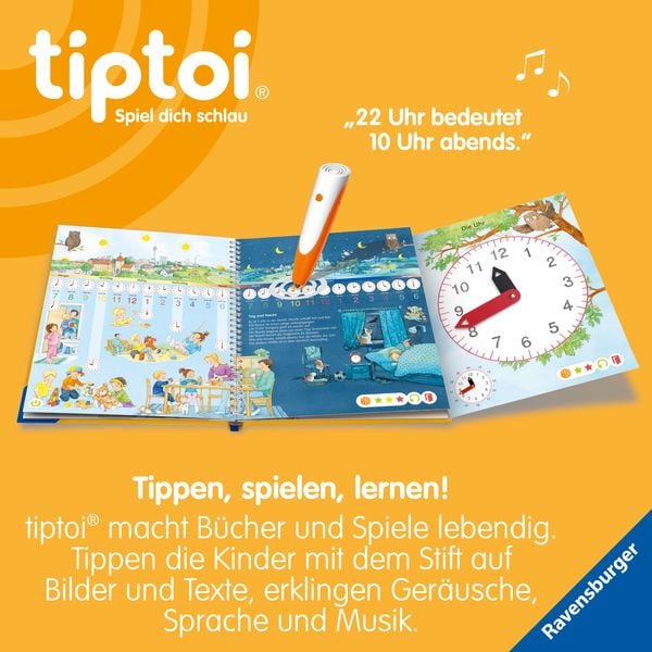 Produktbild: Tiptoi® Meine Lern-Spiel-Welt - Uhr und Zeit