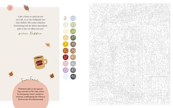 Produktbild: Malen nach Zahlen &ndash; Willkommen in Stars Hollow