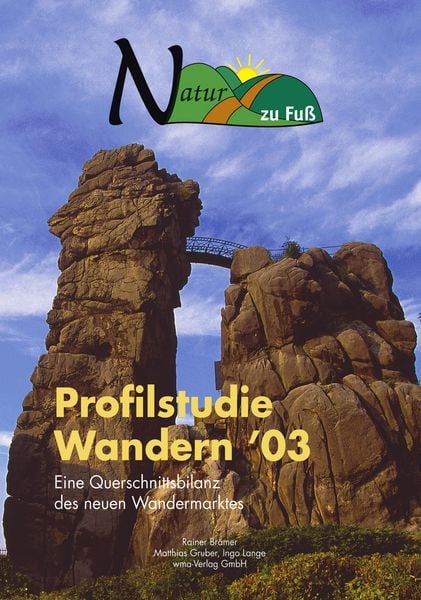 Produktbild: Profilstudie Wandern '03