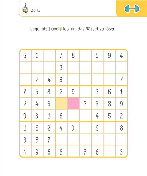Produktbild: Sudokus f&uuml;r clevere Kids 8+ [rot]