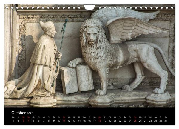 Produktbild: Venedig - la Serenissima (Wandkalender 2026 DIN A4 quer), CALVENDO Monatskalender