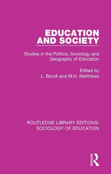 Produktbild: Education and Society