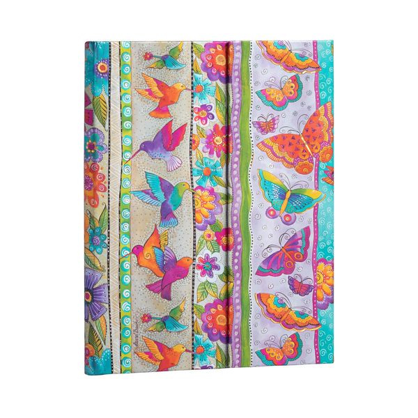Produktbild: Hardcover Notizbuch Kolibri und Schmetterlinge, Ultra, Liniert