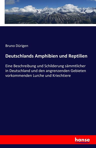 Produktbild: Deutschlands Amphibien und Reptilien