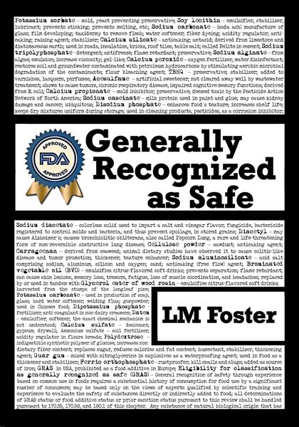 Produktbild: Generally Recognized as Safe (Tom and Wiley, #3)