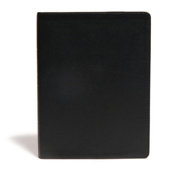 Produktbild: CSB Life Essentials Study Bible, Black Genuine Leather