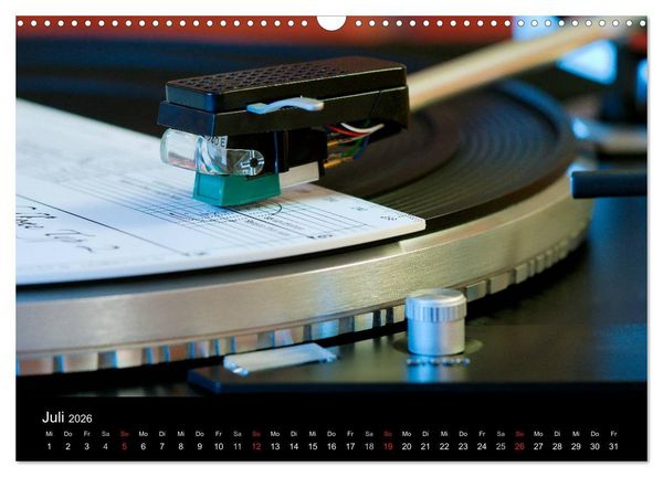Produktbild: Vintage Turntables Made In Schwarzwald (Wandkalender 2026 DIN A3 quer), CALVENDO Monatskalender