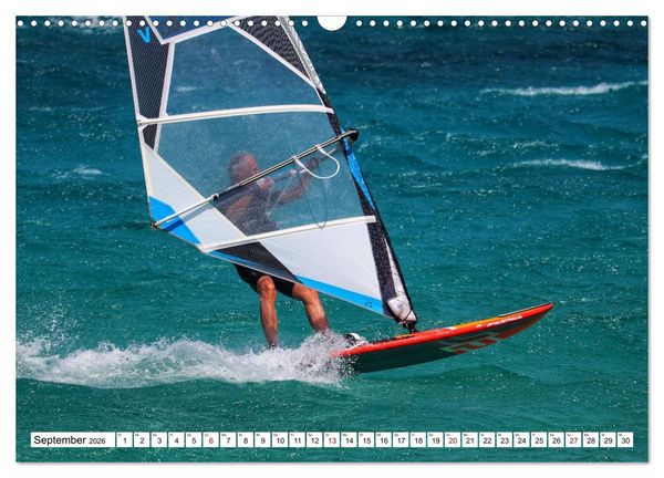 Produktbild: Spektakul&auml;res Wellen- und Windsurfen (Wandkalender 2026 DIN A3 quer), CALVENDO Monatskalender