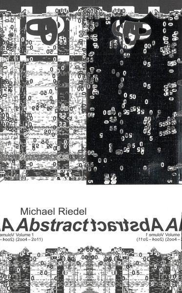 Produktbild: Michael Riedel. Abstract