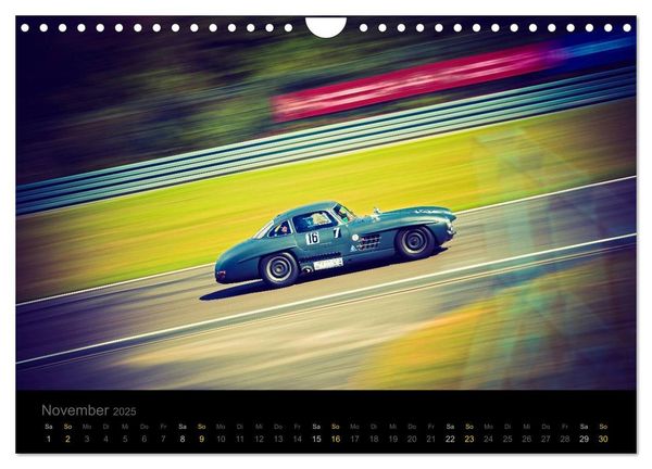 Produktbild: Mercedes Benz 300SL - Racing (Wandkalender 2025 DIN A4 quer), CALVENDO Monatskalender