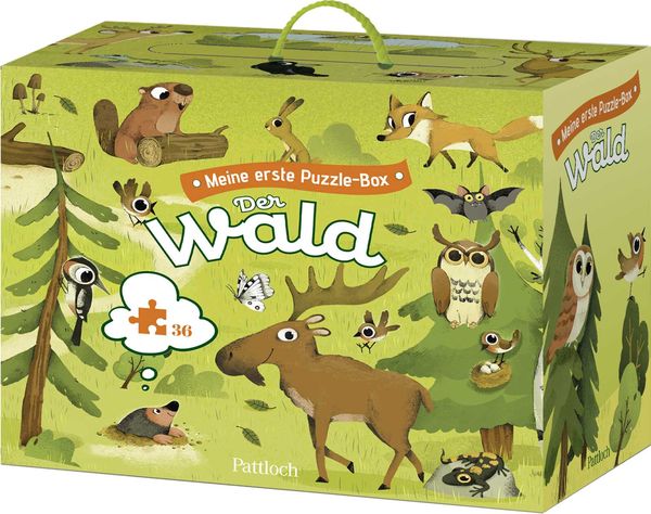 Meine erste Puzzle-Box. Der Wald, Sonstige von , Pattloch Geschenkbuch